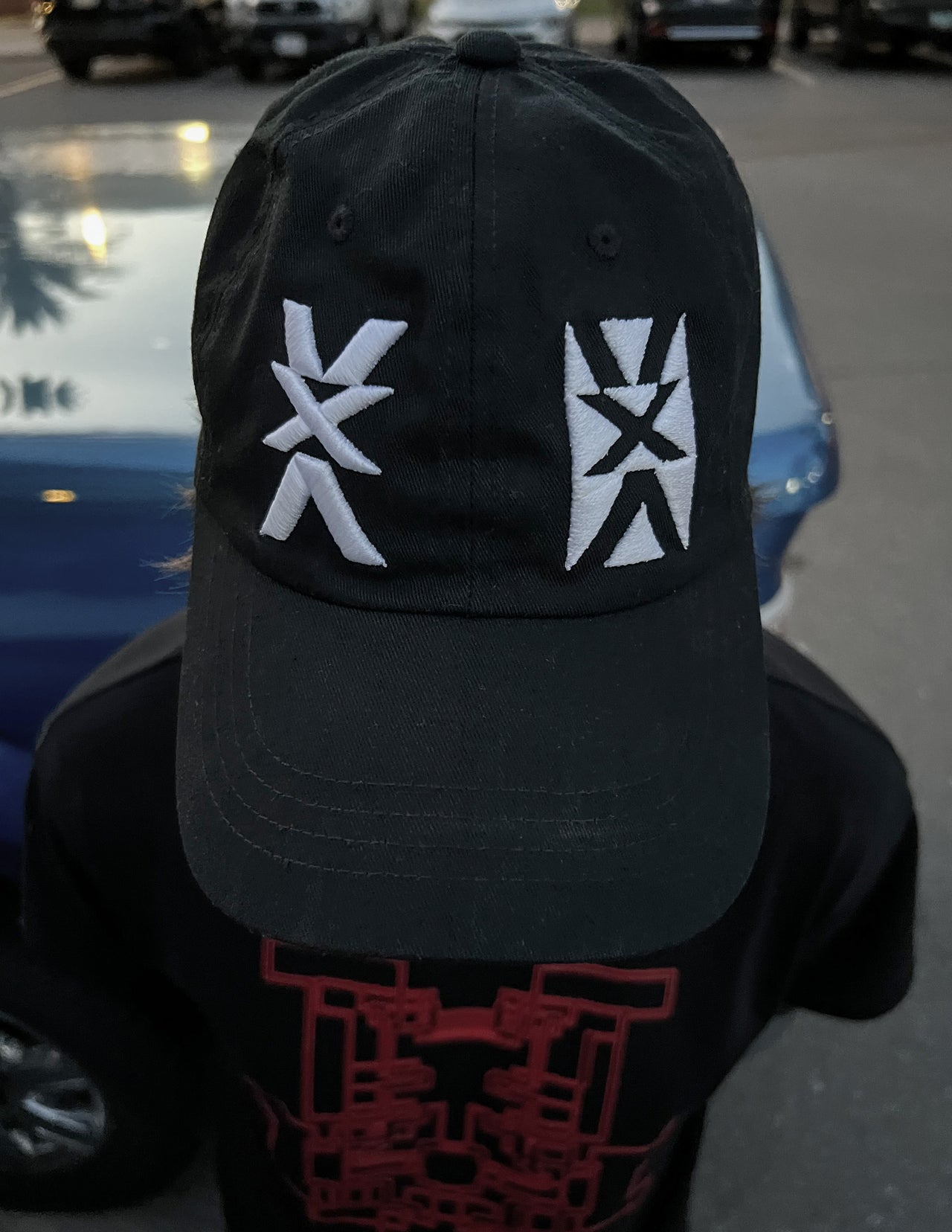 6 Panel Invert Logo Hat